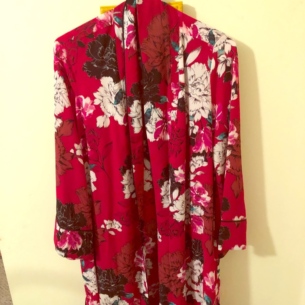 kimono jacket floral